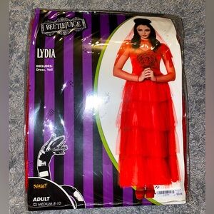 NWT Lydia Beetlejuice Halloween costume